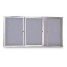 72 x 48" Indoor Enclosed Easy Tack Board